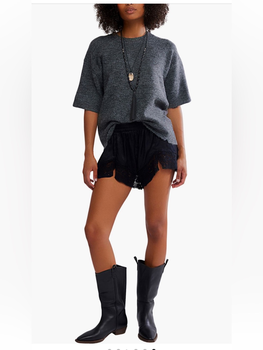 NWT Free People Midnight Muse Sleep Shorts Size Small